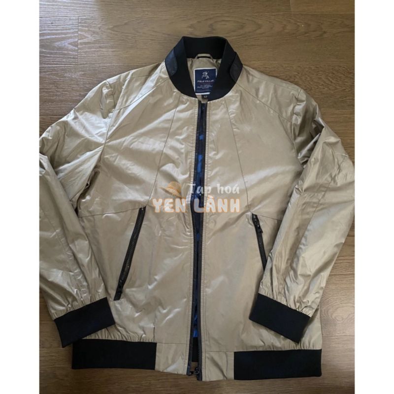 Áo khoác bomber nam 2 lớp hiệu Polo chính hãng. Hàng auth cực sang, xịn, chất vải siêu đỉnh. like new 95%. size 52 (L)