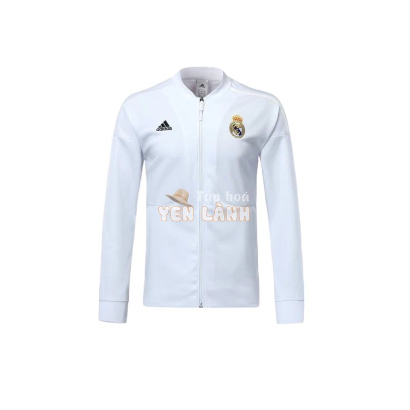 ĐẠI HẠ GIÁ [BIGSIZE] Áo khoác Real Madrid trắng mùa 19/20 cho người 50kg-90kg *