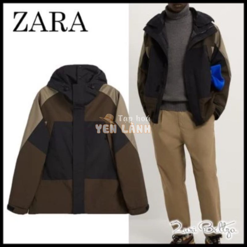 [SALE SỐC] Áo khoác áo gió chống thấm nước, VNXK Xuất Mỹ Hàng Hiệu Zara