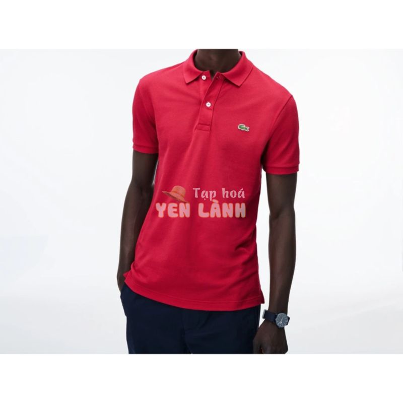 Áo Polo Nam Lacoste Petit Piqué Slim Fit Red