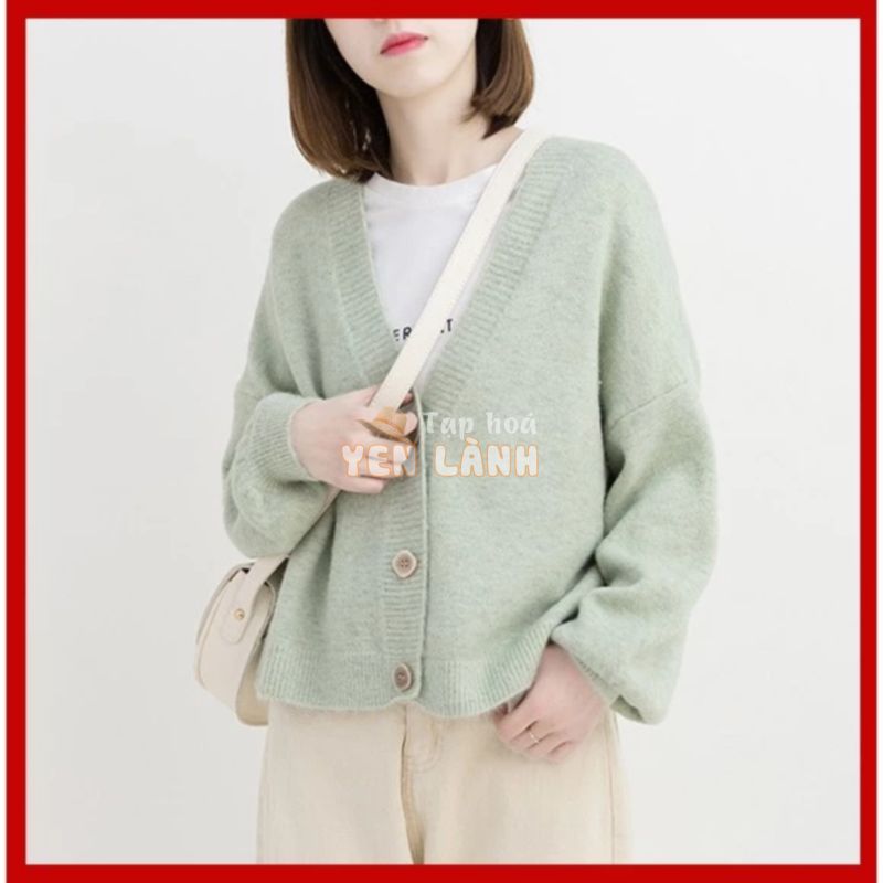 Áo Cardigan   Giảm 10K nhập mã AOKHOA10K  áo khoác len cardigan  dáng ngắn hàng quảng châu cao cấp