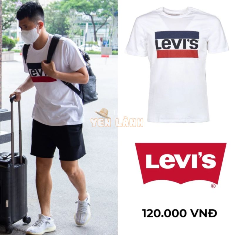 [ FULL TAG ] Áo thun Levis Sportswear trắng