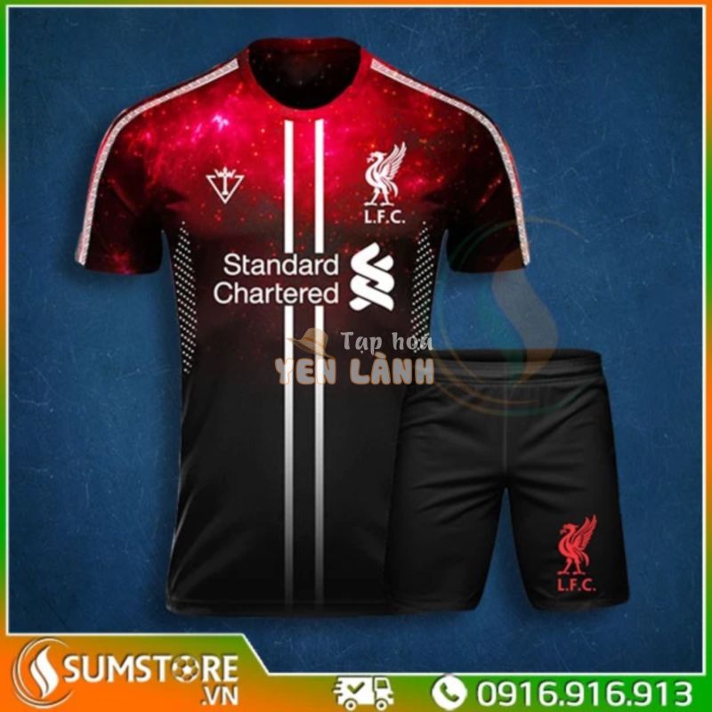 Đồ Đá Banh Độc Lạ Cực Chất – CLB Liverpool Galaxy