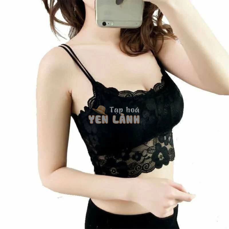 Áo hai dây lót mặc vest có đệm ngực