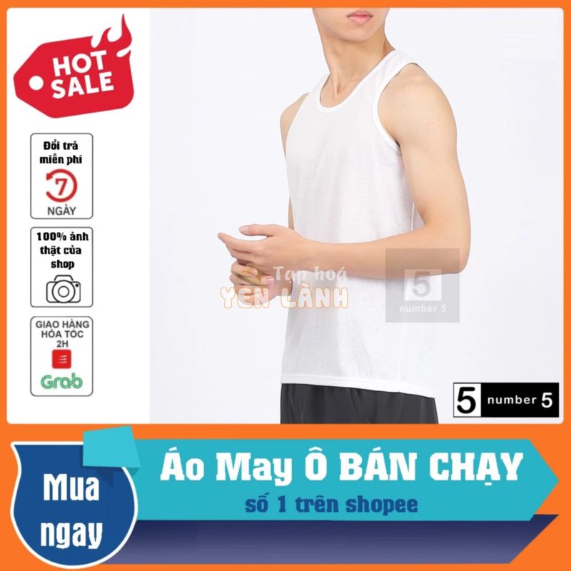 Áo Lót Ba Lỗ Nam, Chất Liệu Cotton Mềm Mại, Thoáng Khí, Thấm Hút Mồ Hôi Tốt [ A3L ]