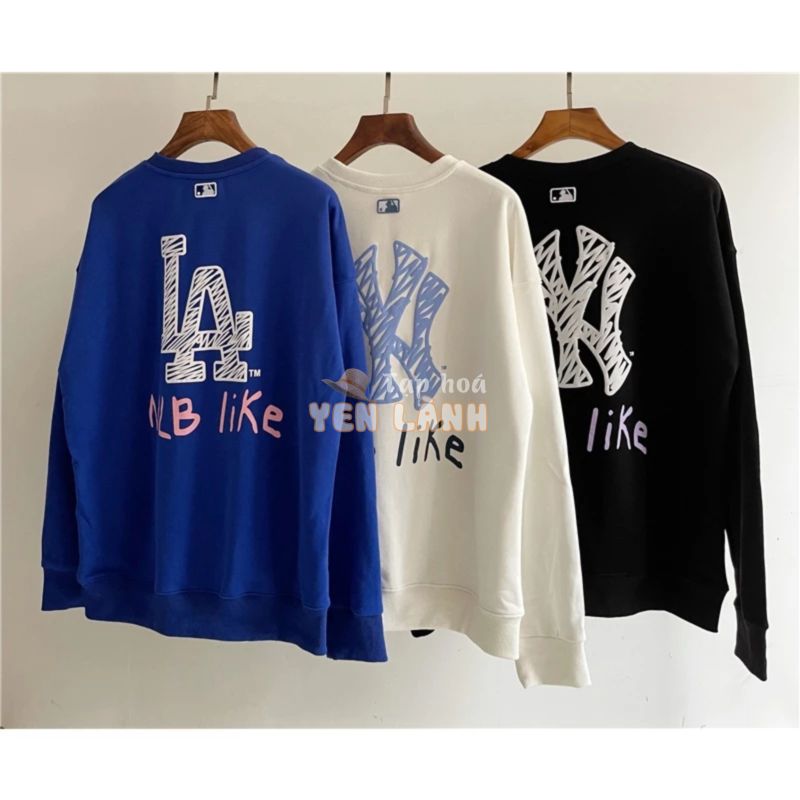 Wholesale Price MLB Classic Print Men and Women Fashion Cotton Sweatshirts Plus Size Sports Casual Long Sleeve Crew Neck Coat Unisex