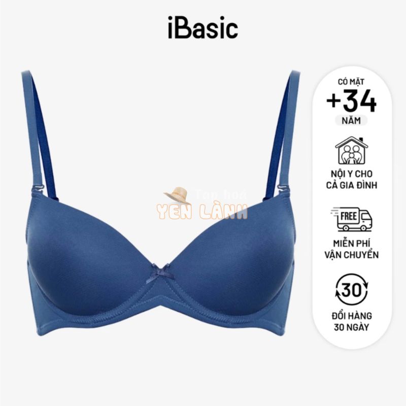 Áo ngực có gọng mút vừa demi daily iBasic BRAW087