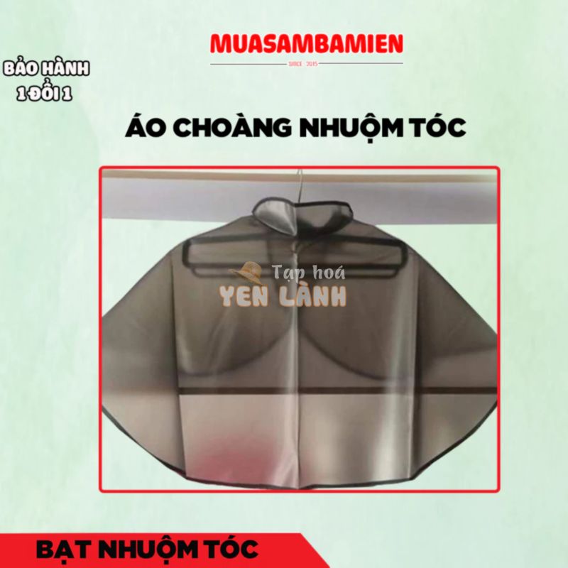 Áo choàng nhuộm tóc, tấm bạt nhuộm tóc