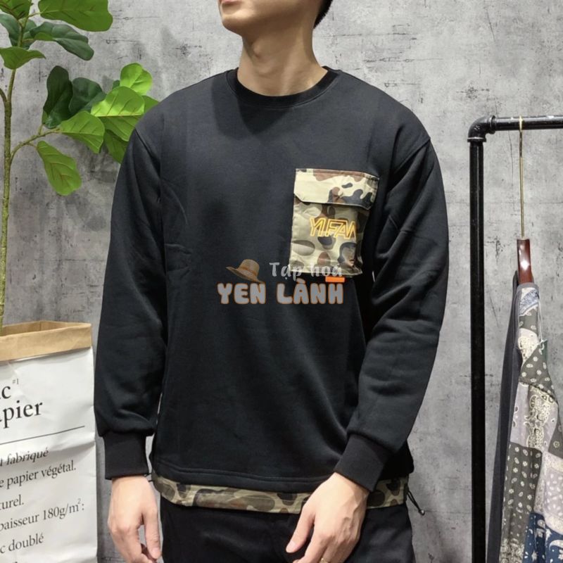 Áo nỉ sweater dài tay nam cao cấp ANSW30