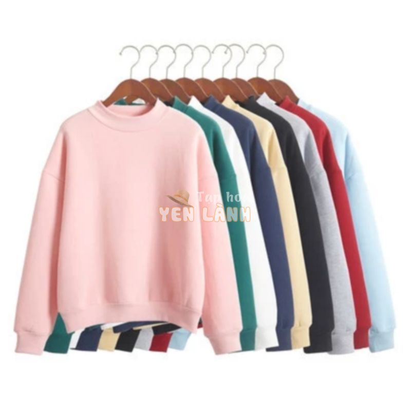 ÁO HOODIE TRƠN BASIC NHIỀU MÀU