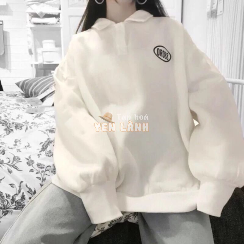 Áo nỉ polo ulzzang