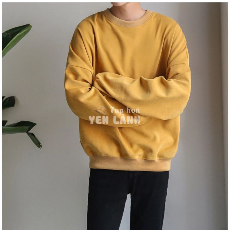 ÁO NỈ SWEATER NAM OVERSIZE