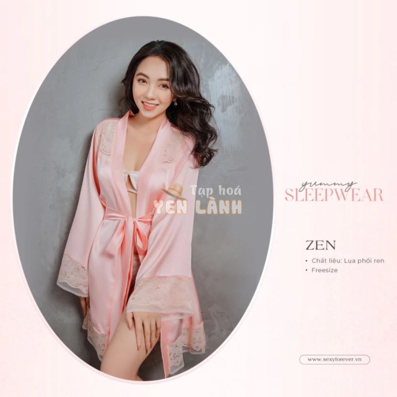 Sexy Forever Áo Choàng Ngủ Nữ Sexy Zen