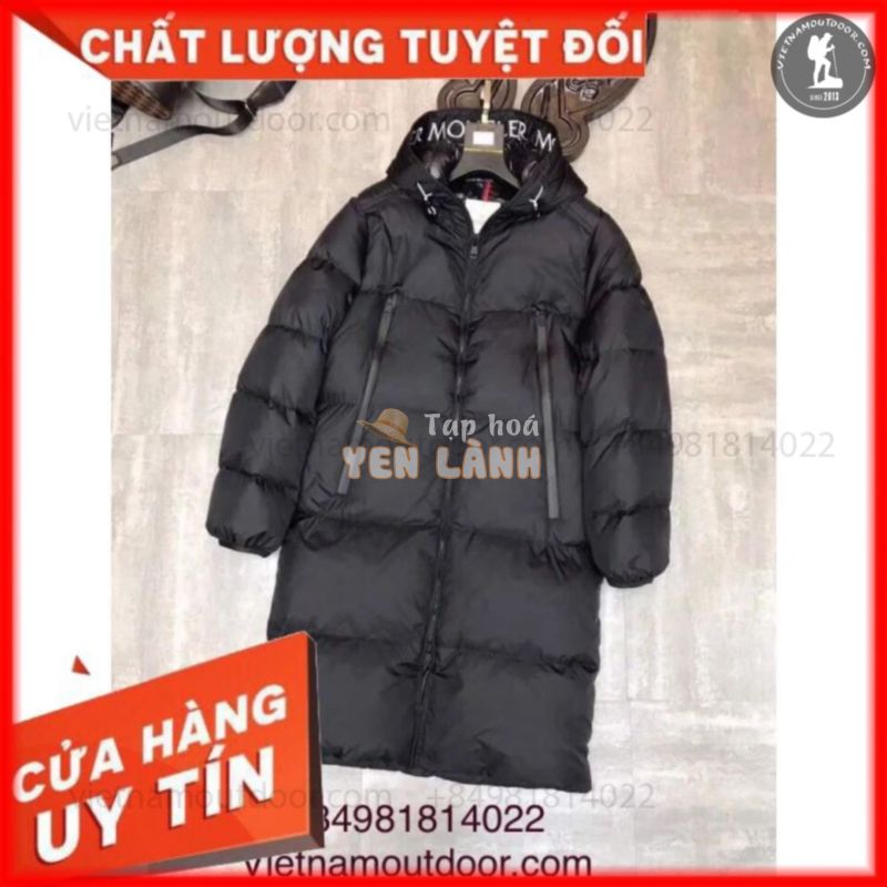 Áo Khoác nam  Moncler  Mangto Dáng Dài Lông Vũ – cực ấm trong mùa đông băng giá