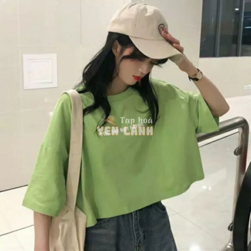 Áo croptop dáng rộng oversize Hàn Quốc ulzzang