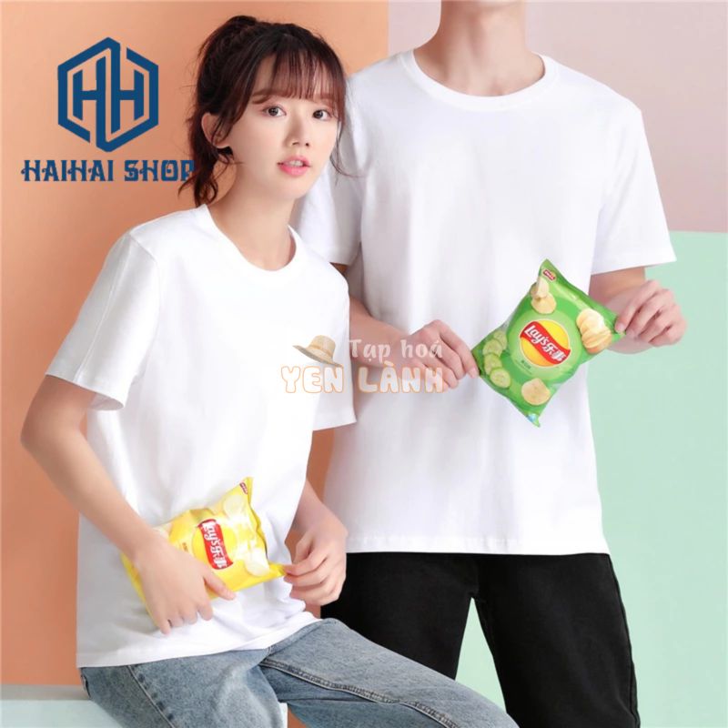 Áo Thun Trơn Loại Dày Cotton 75% Thấm Hút Mồ Hôi Co Giãn 4 Chiều Áo Thun Form Rộng Đẹp.