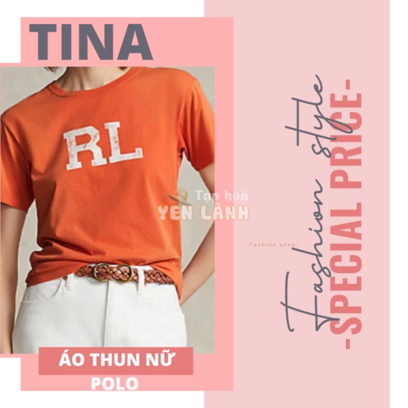 Áo thun nữ POLO cổ tròn tay ngắn, áo phông unisex, hàng xuất xịn thấm hút, form rộng, thoáng mát