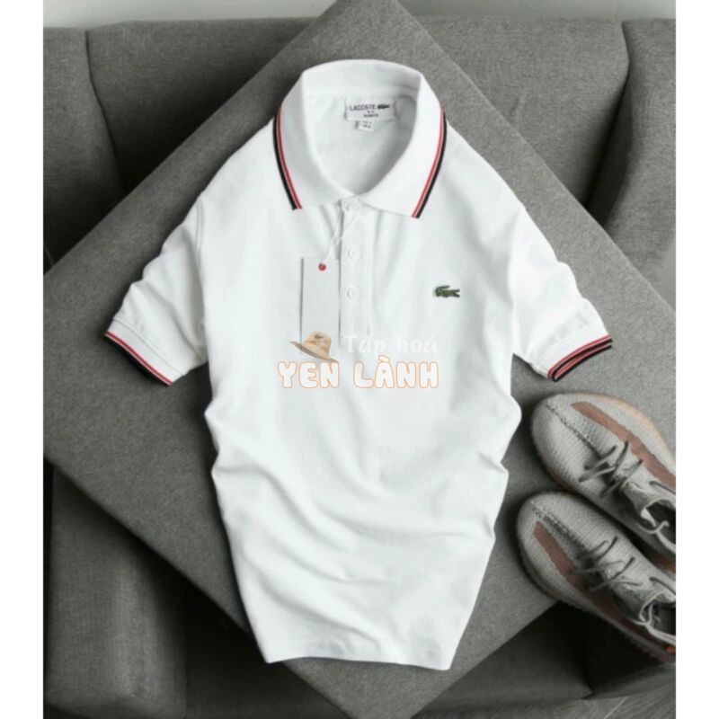 New áo polo lacoste phối cổ chất đẹp .