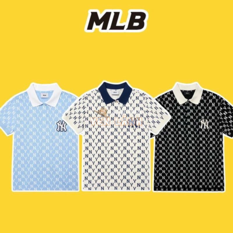 (HÀNG XUẤT XỊN) Áo Polo M//L//B Monogram 2 màu, Size S M L, Full tag code