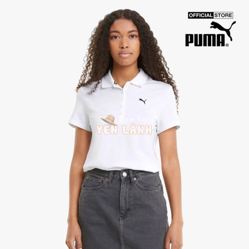 PUMA – Áo thun polo nữ Essentials Sportstyle 586779-52