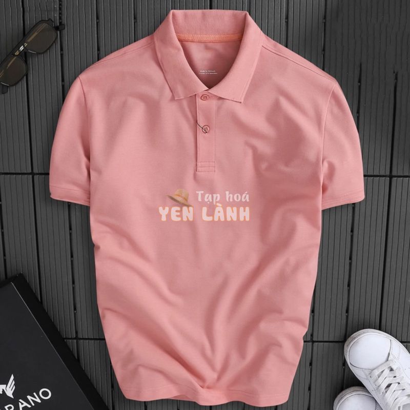 Áo Thun nam POLO vải Thun trơn chất thun cotton 4 chiều co dãn cao cấp sang trọng-PLO217