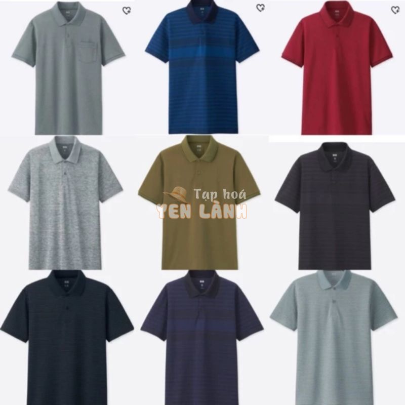 Áo polo nam uniqlo Nhật chính hãng giá sale