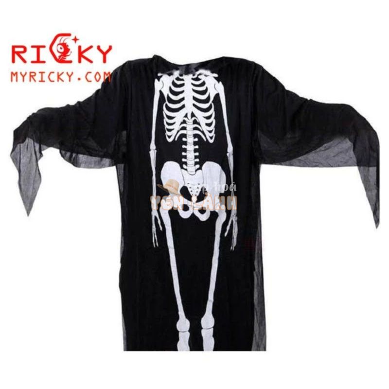 [Halloween Hoá Trang nhiều mẫu] Áo hóa trang bộ xương – Quần áo hóa trang Halloween