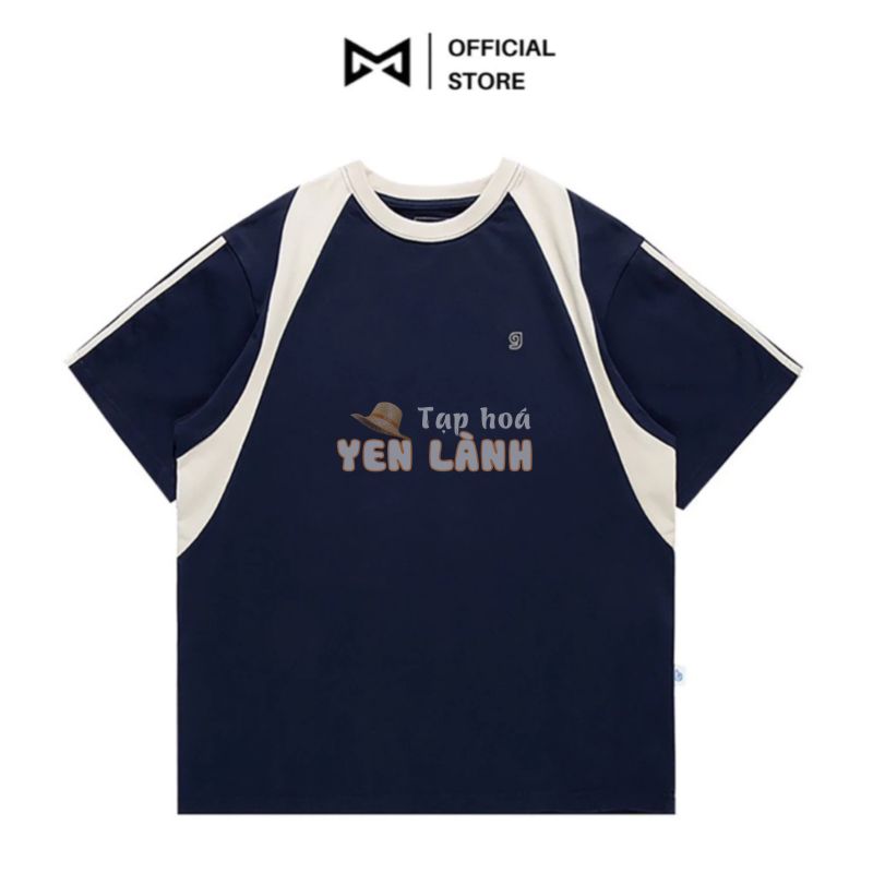 Áo thun Raglan chữ G, áo thun Nam Nữ Unisex Cotton Retro Hàn Quốc GTM 2023