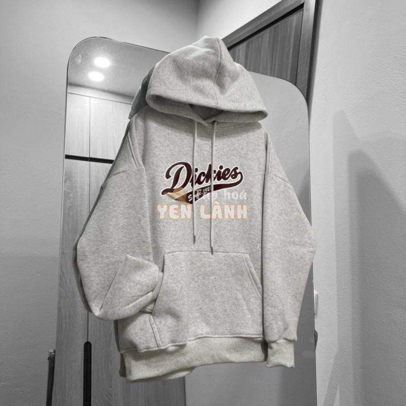 Áo hoodie Dickies nỉ bông dày đẹp, form rộng rớt vai đẹp unisex ulzzang