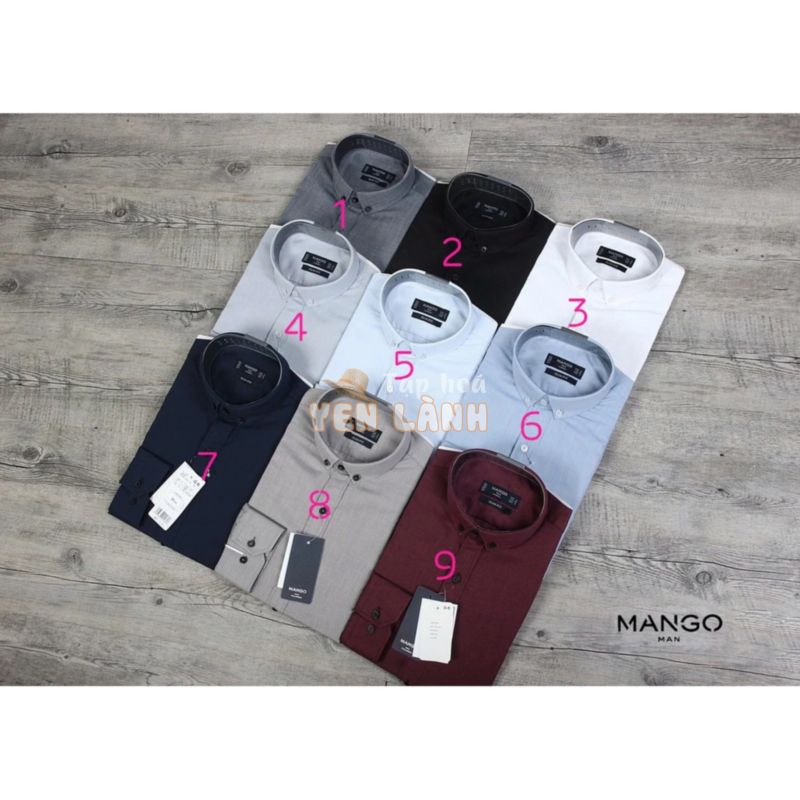 Áo sơ mi nam M.A.N.G.O Slim fit CAO CẤP