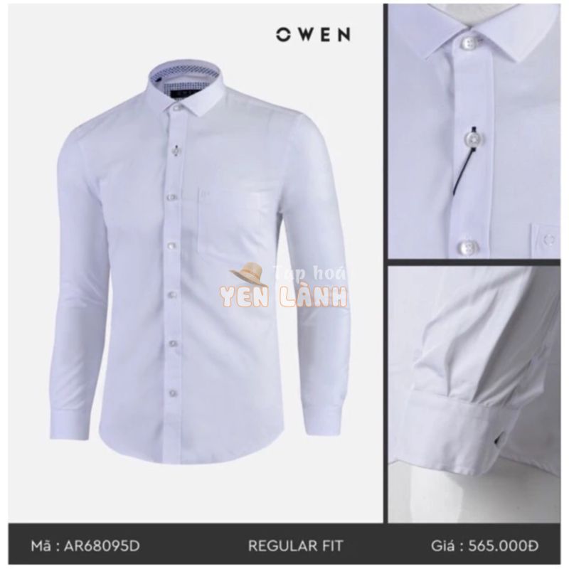 ❤️ (Chính Hãng) Sale 10.10 . OWEN – Áo sơ mi Thái Lan Owen Regular fit – chất liệu Bamboo AR 68095D Cực Đẹp .1 . Đẹp . .