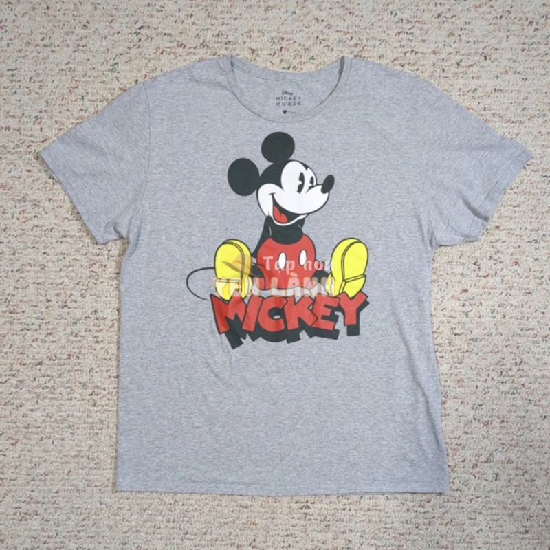 Áo Thun Mỹ 2hand Siêu Phẩm Hiệu DISNEY Size XL Độ Mới Cao