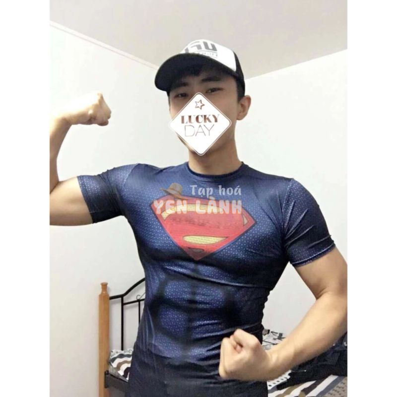 Áo siêu nhân tập gym body