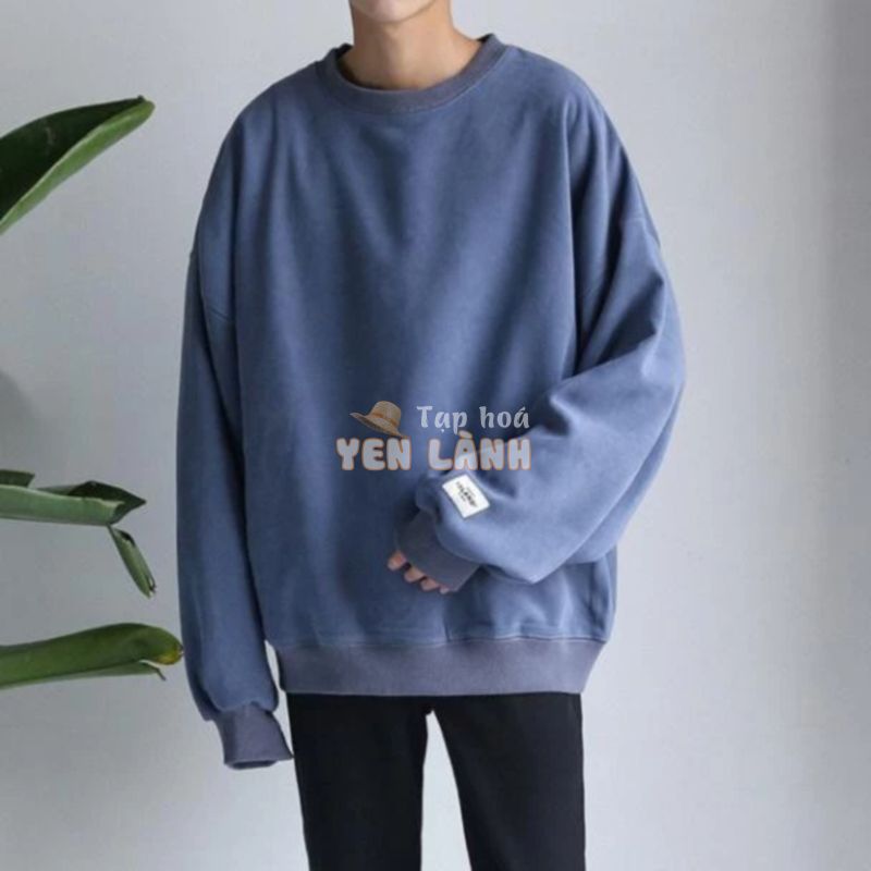 (HÀNG ORDER) ÁO SWEATER NAM FORM RỘNG HÀN QUỐC