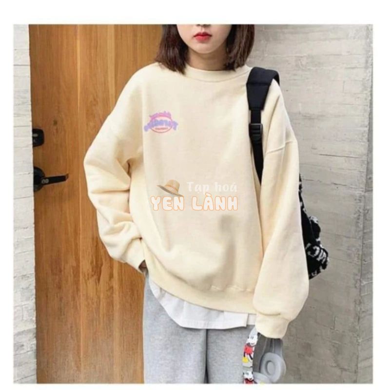 Áo Sweater Paradise Chất Nỉ Bông (Hàng Đặt Trước)