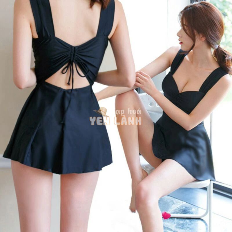 SALE (THUN LẠNH) Đồ Bơi Nữ Bikini Áo Tắm 1 Mảnh Dạng Váy Kín Đáo Có Bigsize Cho Người Béo Mập .