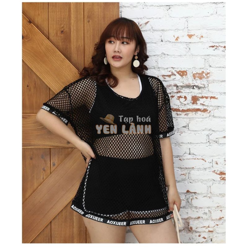 (Big Size) Set Bikini Đồ Bơi Nữ 3 Mảnh Cho Người Mập