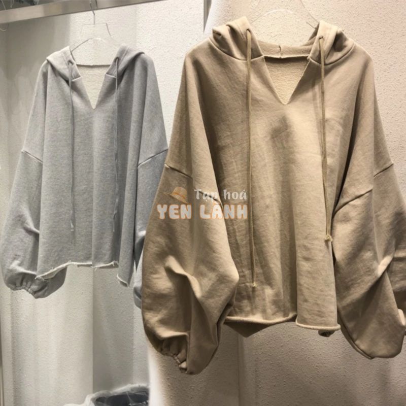 Áo hoodie tay dài thời trang mùa đông phong cách Hàn Quốc xinh xắn trẻ trung