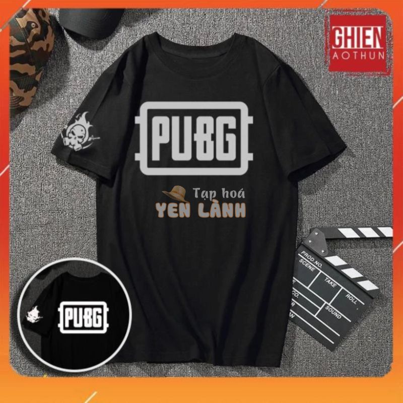 DEAL Hót  Áo Thun ngắn Tay Nam Nữ Game PUBG (Phản Quang)