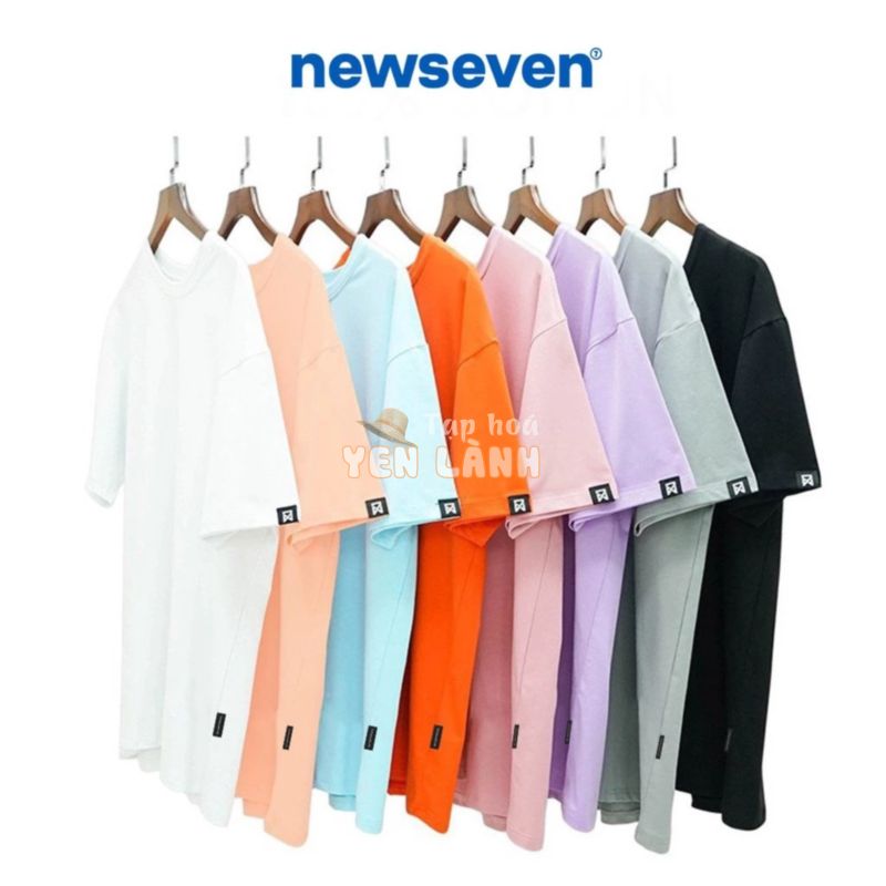 [Mã FATREND11 giảm đến 30K đơn 99K] Áo thun Unisex N7 Basic Tee phông trơn nam nữ tay lỡ oversize form rộng 12 màu