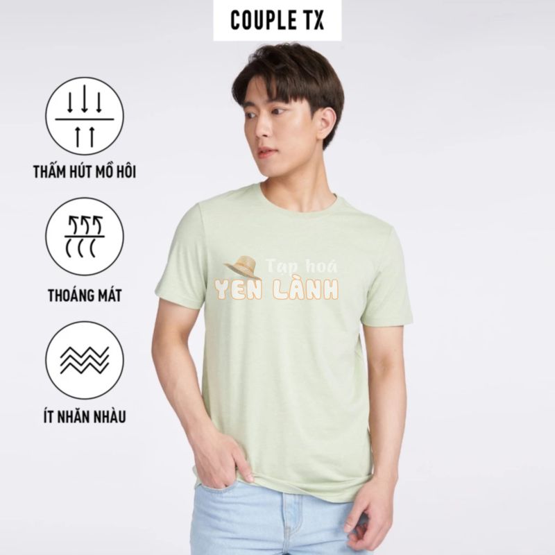 Áo Thun Cổ Tròn Basic Nam Couple TX