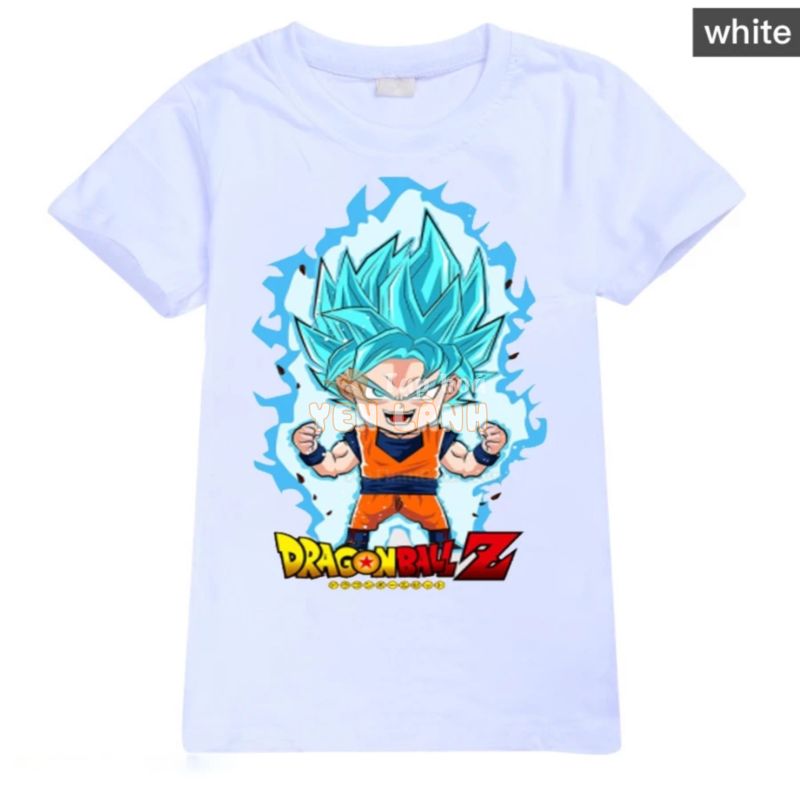 Áo thun Anime Songoku T07 Dragon Ball Z chính hãng giá xưởng có size Goku hình đẹp chất xịn