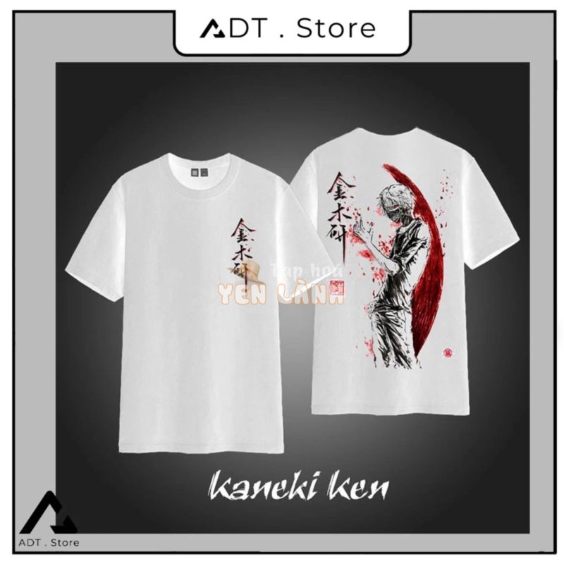 HOT  Áo thun Tokyo Ghoul đẹp ⚡Áo in hình Kaneki Ken đẹp chất lượng giá rẻ