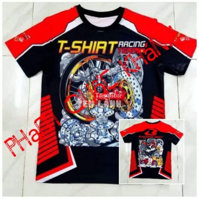 (Mẫu Mới) ÁO THUN RACING BOY T-SHIAT