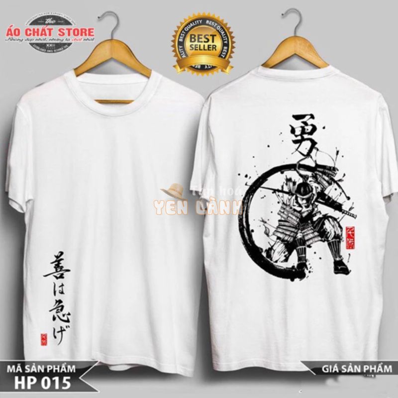 Áo Thun Chiến Binh Samurai Nhật Bản Cao Cấp