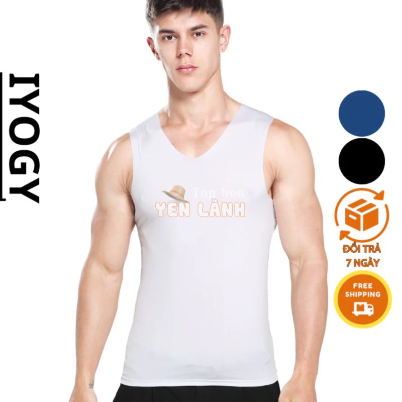 Áo ba lỗ toptank thể thao, Áo tập gym chạy bộ nam đẹp chất thun lạnh trơn mát mẻ, thoải mái khi vận động size 1m60-1m8