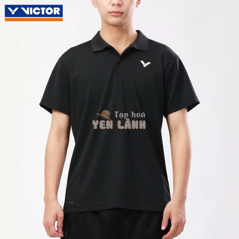 Victor victory badminton jersey nam và nữ unisex training series dệt kim polo shirt t-shirt sấy nhanh quần áo thể thao thấm hút mồ hôi và thoáng khí