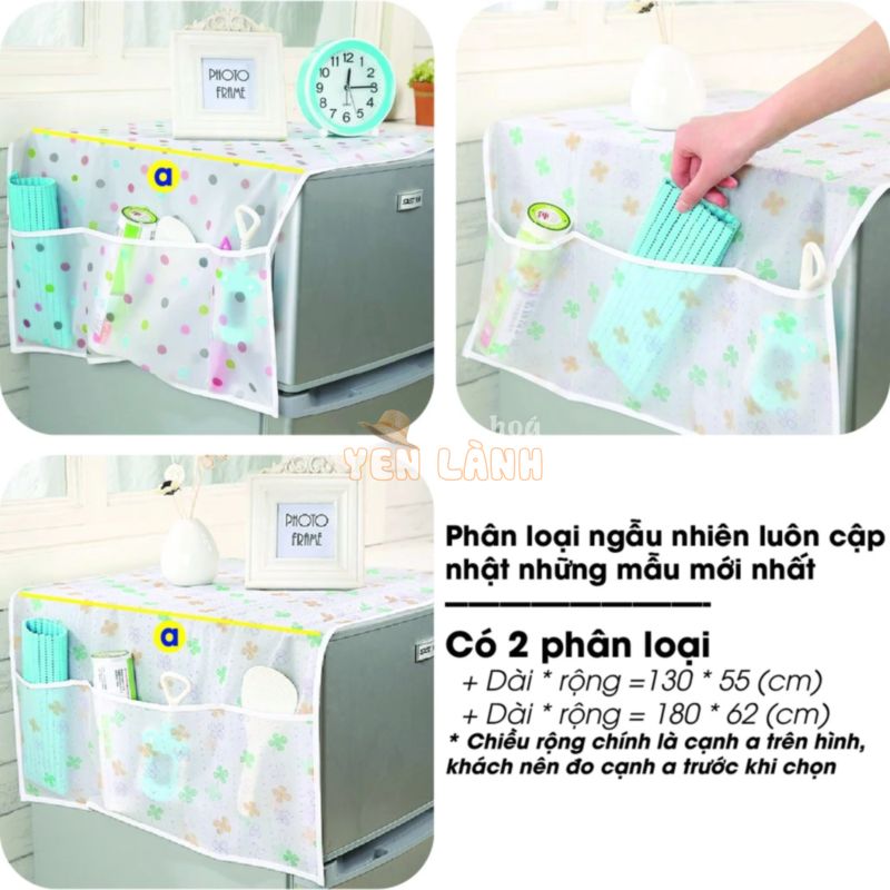 {SUSAM STORE} ÁO TRÙM TỦ LẠNH NHIỀU KÍCH THƯỚC, MÀU SẮC SIÊU ĐẸP, HÀNG LOẠI I