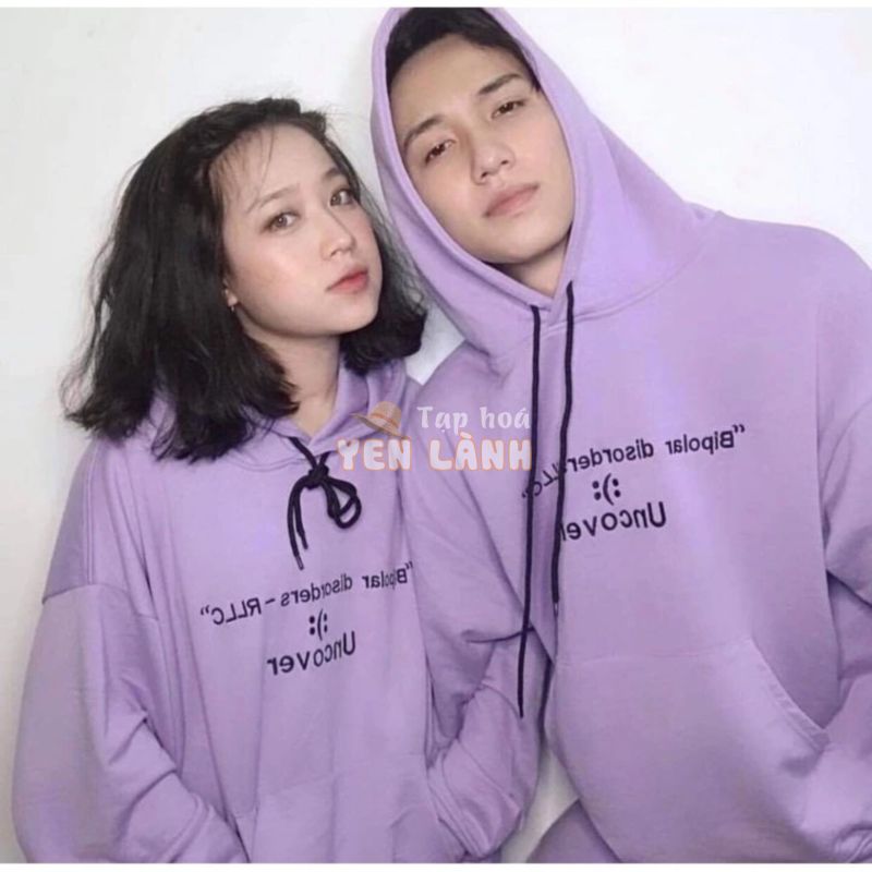 ÁO HOODIE UNCOVER TÍM YÊU THƯƠNG