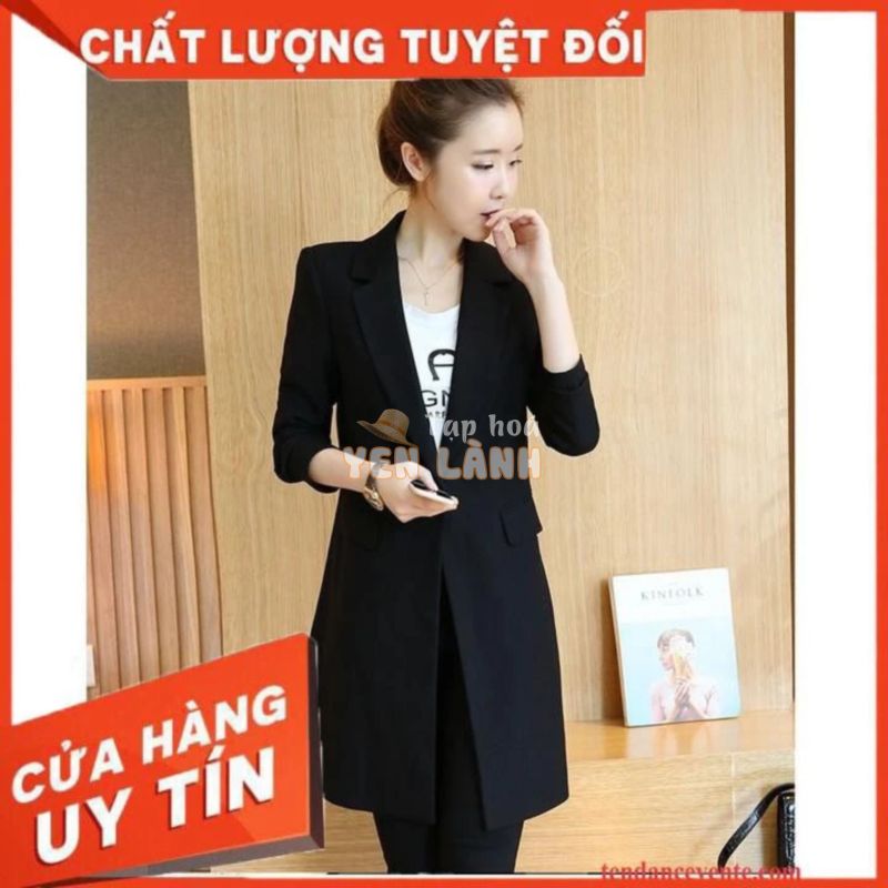 ⚡️[Hàng cao cấp] Áo vest nữ form dài cá tính[Nhận may theo số đo]